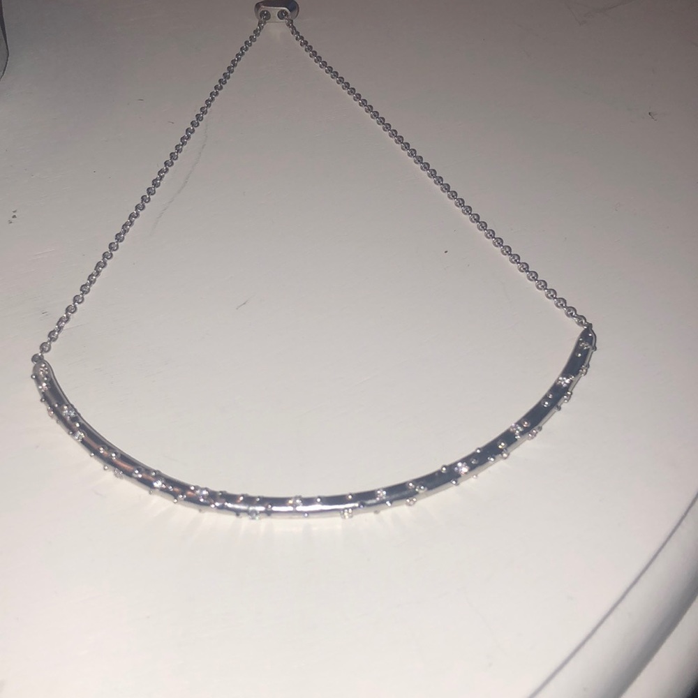 Kendra Scott Silver Scottie Necklace